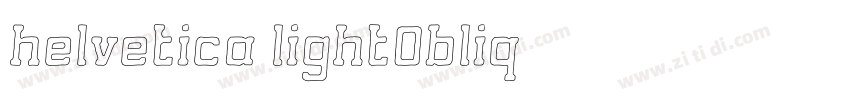 helvetica lightObliq字体转换 helvetica lightObliq字体转换